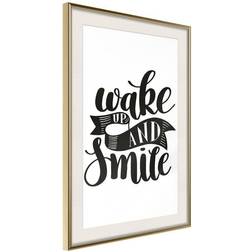 Arkiio Affisch Wake up and Smile [Poster] 30x45 Poster